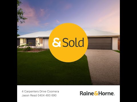 4 Carpenters Drive, Coomera, QLD 4209, 4部屋, 2バスルーム, House