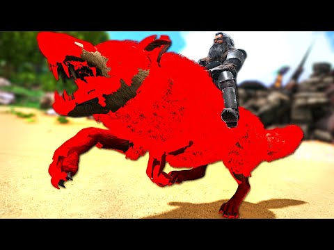 Powering Up my DIREWOLF to INSANE POWER LEVELS! | ARK O-MEGA Modded #68