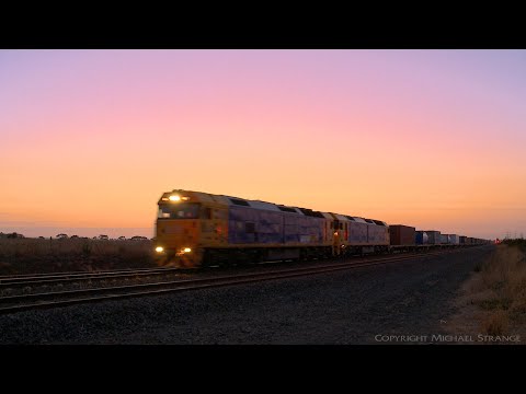 7902V Mildura / Merbein Container Train - PoathTV Australian Railways