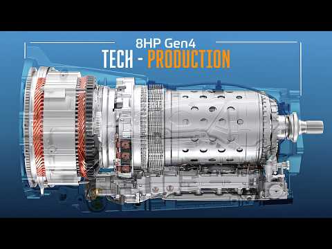 ZF 8 Speed HYBRID: How it is PRODUCED. What are the CHARACTERISTICS