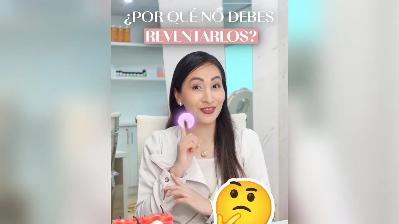 ¿Por qué no debes reventarte los granitos en el acné?