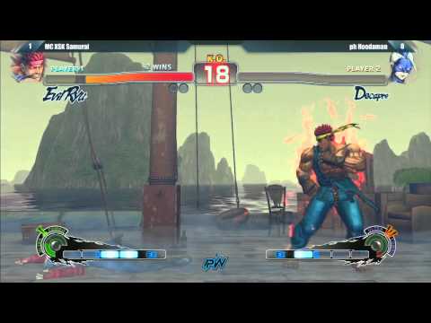 USF4: pH Hoodaman vs MC XSK Samurai - Hadocon VI