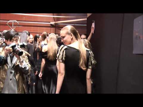 fashiontv | FTV.com - COLLETTE DINNIGAN BEHIND THE SCENE PARIS PAP FALL WINTER 200