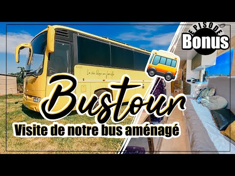 BUS CONVERSION: We'll give you a tour of the interior 🥰🚌 An XXL Camper Van 🤩