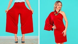 FASHION HACKS AND CLOTHES DIY TRICKS || Smart Tips For Girls by 123 GO!