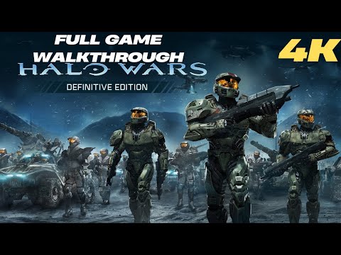 Halo Wars Full Game Walkthrough 4K60FPS No Commentary Gameplay