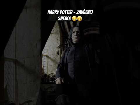 Harry Potter - zavřenej Snejks. 😂 #harry #parodie #dabingovejnarez