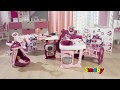 Smoby Baby Nurse Nagy Babacenter Violette 220349