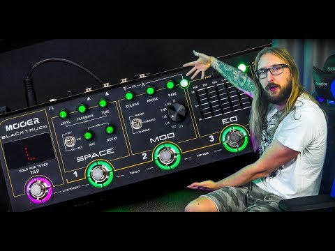 Гитарный процессор эффектов MOOER BLACK TRUCK - фото 1 - id-p2529998886