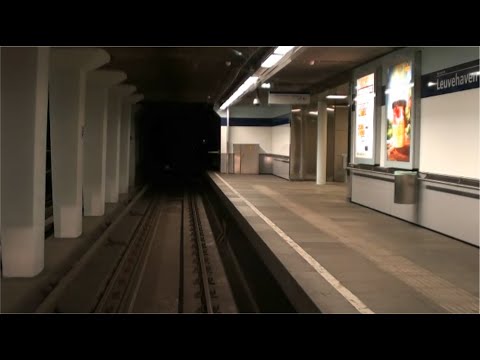 Cab ride metro Rotterdam; Spijkenisse De Akkers-Rotterdam Centraal (part 3)