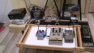 Video thumbnail for EHx LPB 2UBE, Ibanez TS7, SkiffMusic Delay by Timofey Chainikov