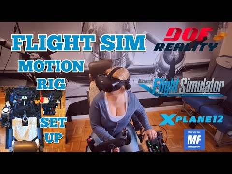MOTION RIG FLIGHT SIM SET UP DOF REALITY H3