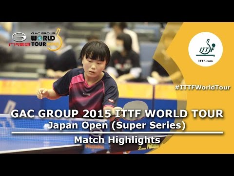 Japan Open 2015 Highlights: LEE Zion vs BABA Mayu (U21 Qualification)