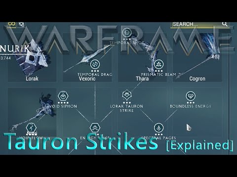 Warframe - Tauron Strikes [Tektolyst Artifacts Explained]