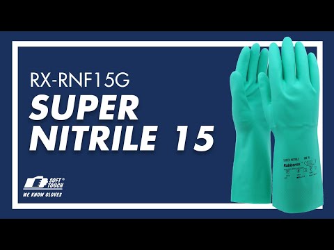 nitrile gloves rubberx rnf 15