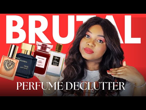 BRUTAL PERFUME DELCUTTER | GETTING RID OF FRAGRANCES FROM MY 600+ PERFUME COLLECTION