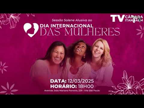 Mulheres do sec xxi com Daniella Fernandes // Sessão solene alusiva ao