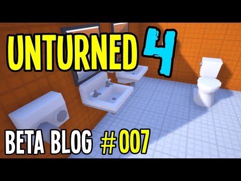 Unturned 4.0 - BETA DEVLOG #007 - DRINKING TOILET WATER?!