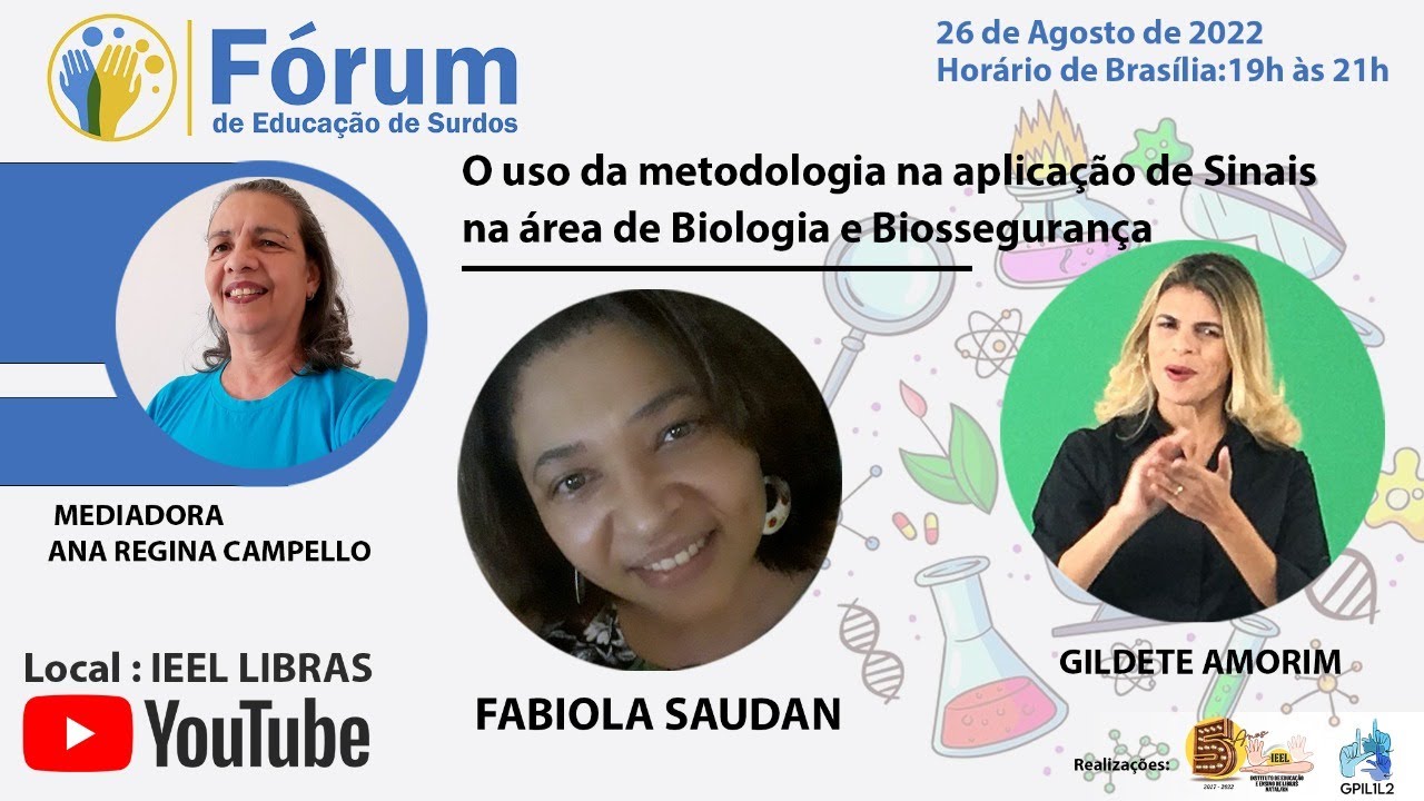 Fórum de Educação de Surdos - Agosto de 2022