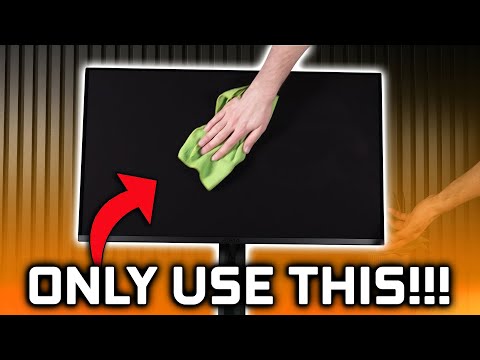 How to Clean QD OLED Monitors & TVs