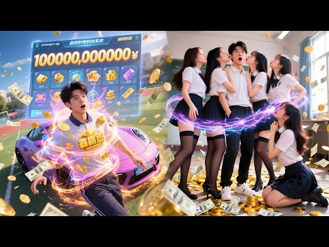 Poor student activates Wealth Check-in Sys—earns $100B just breathing—loved by many campus belles.