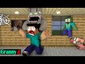 MONSTER SCHOOL GRANNY 4 HARD MODE - Minecraft Animation