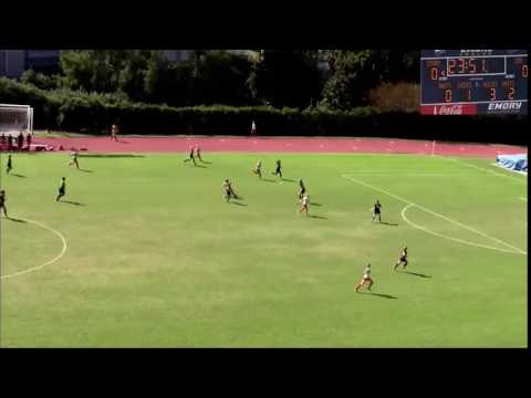 Carnegie Mellon Women's Soccer First Goal at Emory 10-16-16