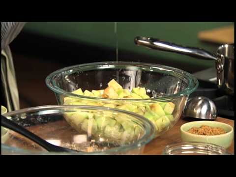 Chef Ming Tsai uses T-fal ActiFry to make Apple Crisp