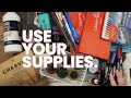 If You Re Afraid To Use Your Art Supplies Watch This