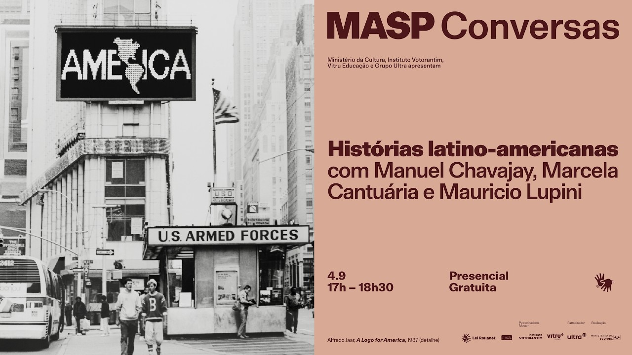 MASP Conversas | Histórias latino-americanas | 04.09.2026