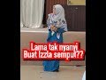 izzla pertama kali nyanyi lagu sangkar emas