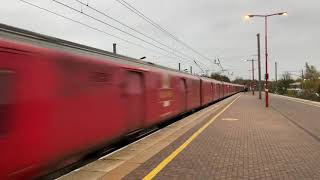Royal Mail Train With Tone Passing Wigan Northwestern