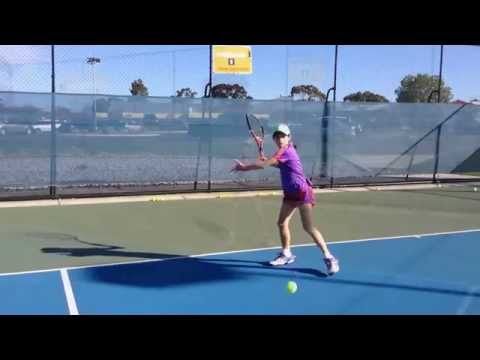 BreannaTennisTraining