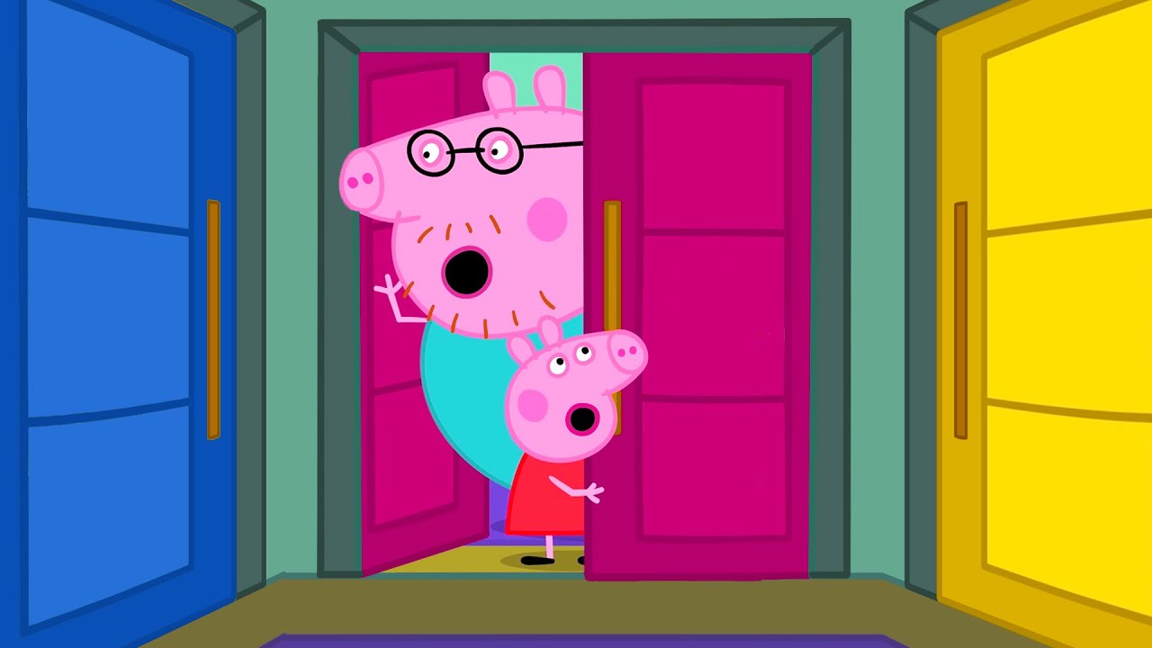 Peppa e as portas misteriosas | Contos da Peppa Pig