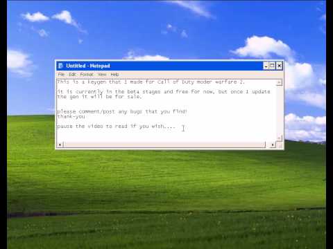 Call of duty MW2 Keygen beta