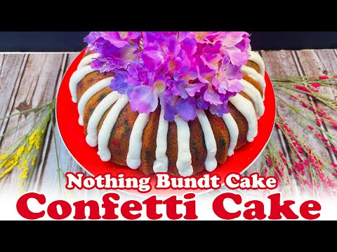 Nothing Bundt Cake / Confetti Cake