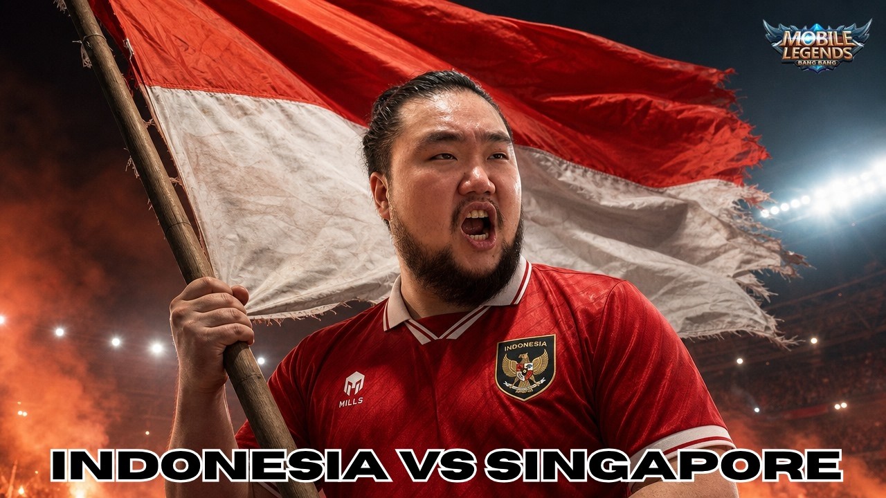 ASIAN GAMES TIMNAS INDONESIA VS TUAN RUMAH QUALIFIER SINGAPORE