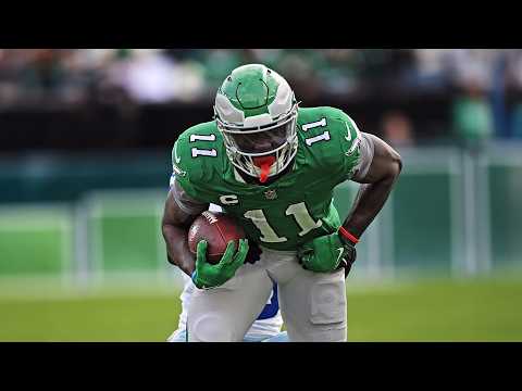 A.J. Brown's Best Highlights of 2024