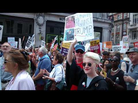 Anti-Drumpf protest London 13/7/18 part 4