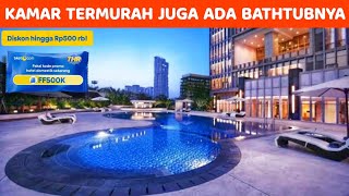 KAMARNYA LUAS BANGET‼️ THE GROVE SUITES BY GRAND ASTON HOTEL JAKARTA #hotelmurah