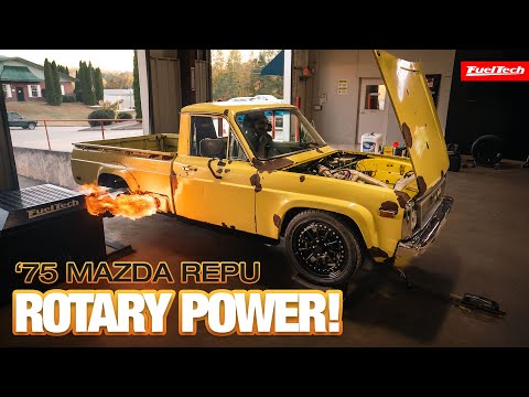 Rotary Power! Turbocharged Mazda Repu “Flying Banana” |  FuelTech Hub Dyno Session