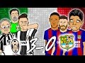 😲3-0! Juventus vs Barcelona😲 Champions League 2017 Quarter Final 1st Leg Parody