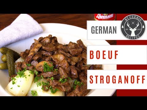 How to cook Boeuf Stroganoff ✪ MyGerman.Recipes