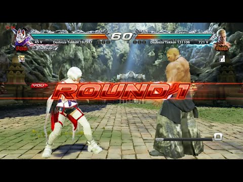 L7 242_4 Kunimitsu Ryona (Anakin x24) vs (FakeSonic) Geese - Tekken 7 Online sin Grafica