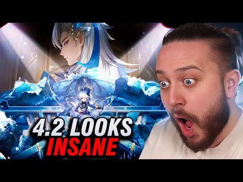 CRAZIEST GENSHIN IMPACT UPDATE YET | 4.2 LIVESTREAM REACTION