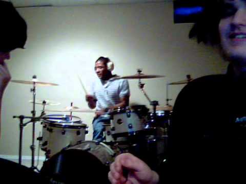 tim bailey playing the drums!