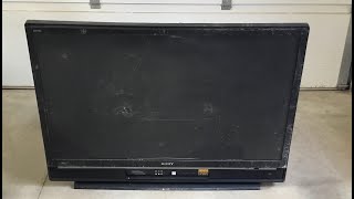Scrapping a rear projection tv for copper, gold, silver, tin, aluminum, and no waste!