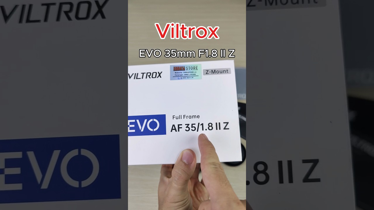 Video Viltrox 35mm F1.8 II AF EVO APO cho Full-Frame Sony E và Nikon Z