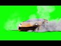 Car Drifting Green Screen Green Screen Video