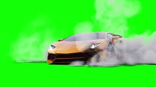 car drifting green screen | green screen video